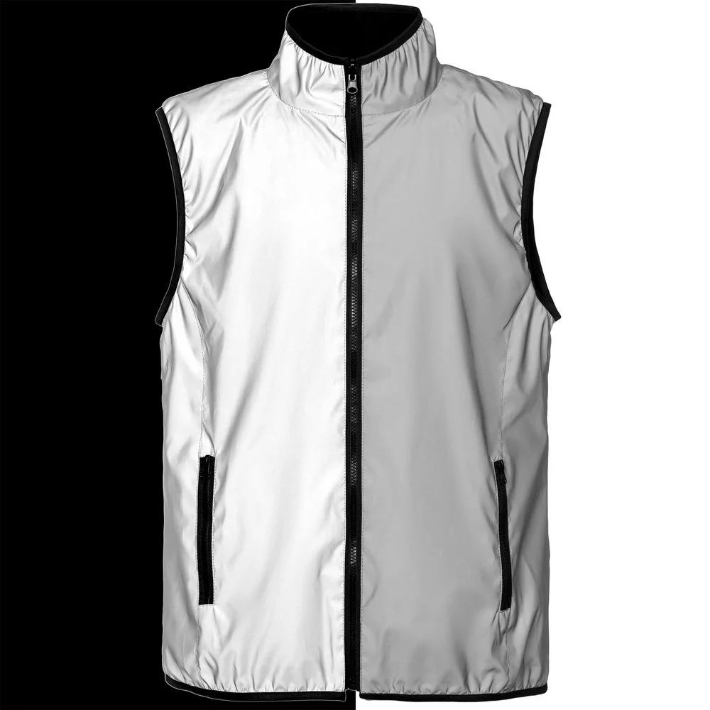 Жилет двусторонний Manifest из светоотражающей ткани серый размер XS/S - фото 2