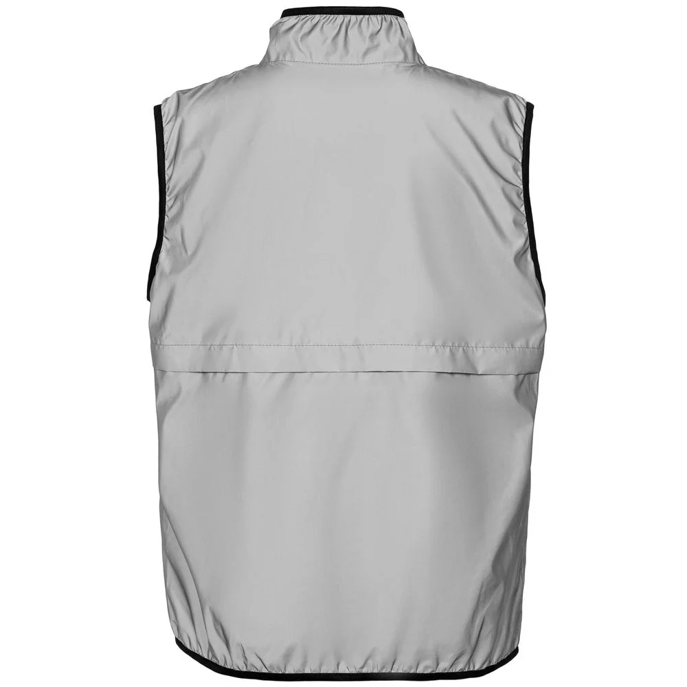 Жилет двусторонний Manifest из светоотражающей ткани серый размер M/L - фото 4