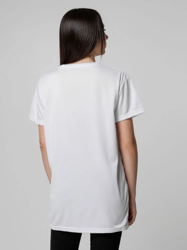 Футболка унисекс для сублимации Paint Tee белая размер 46 S - фото 7