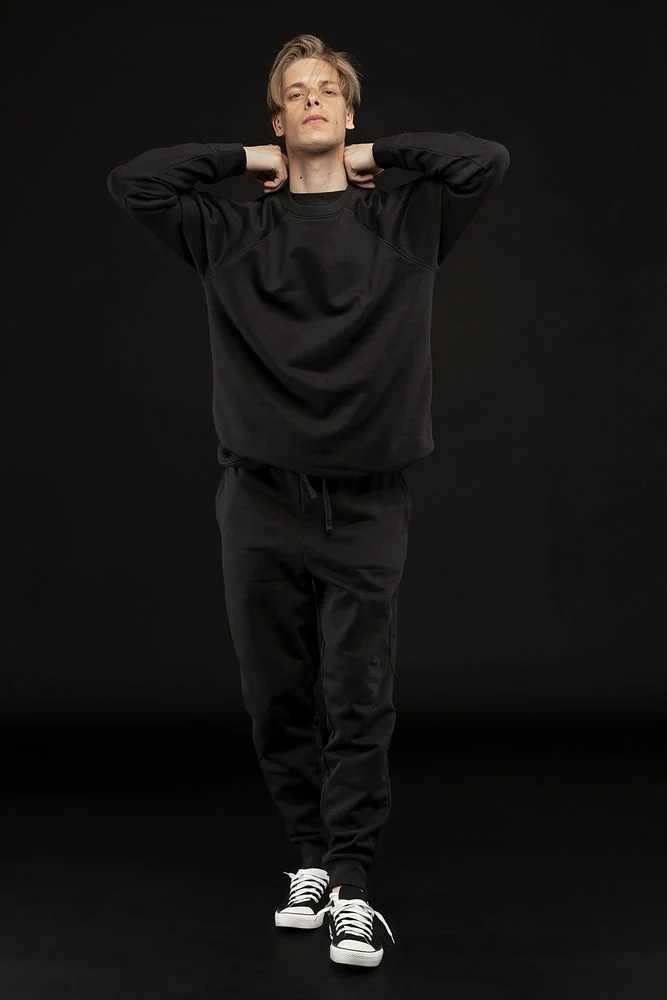 Джоггеры J2 черные размер M/L - фото 2