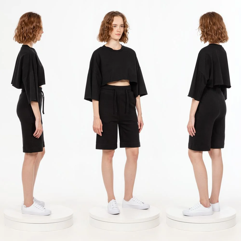 Шорты J3 черные размер XS/S - фото 4