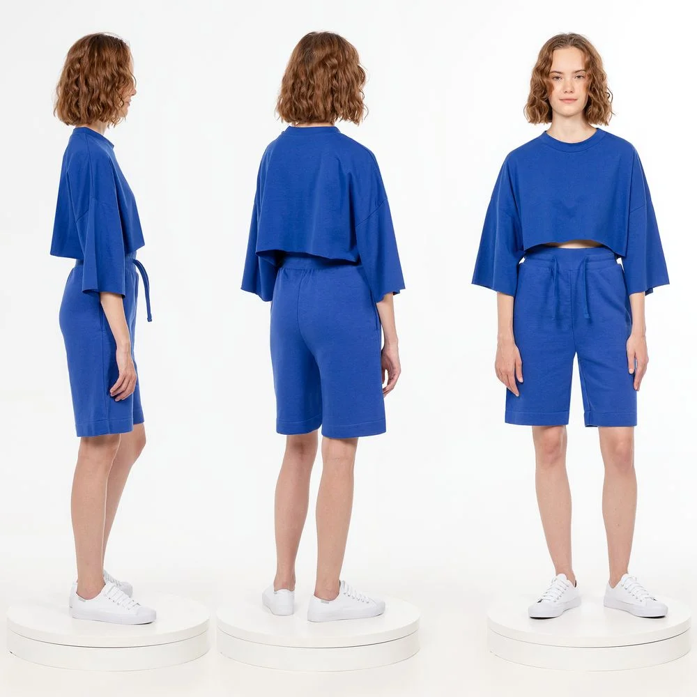 Шорты J3 синие размер M/L - фото 7