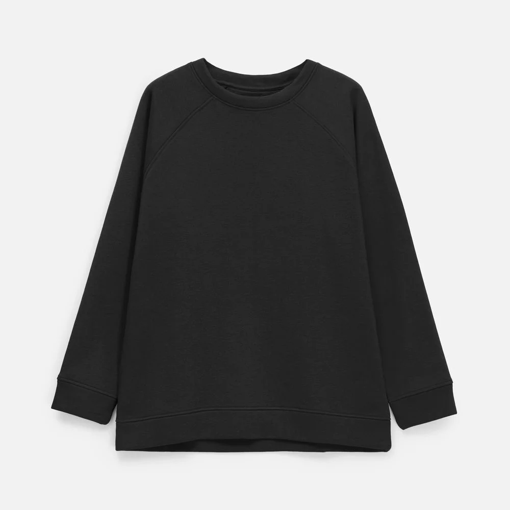 Свитшот унисекс S1 черный размер M/L - фото 8