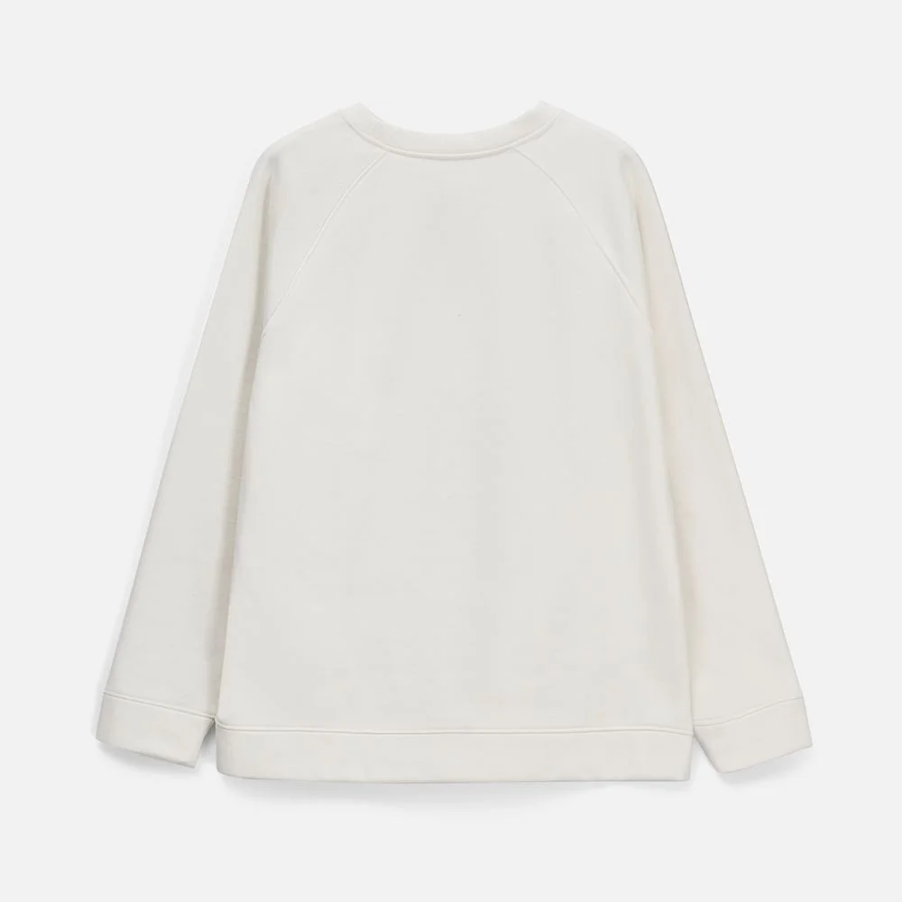 Свитшот унисекс S1 молочно-белый размер XS/S - фото 9