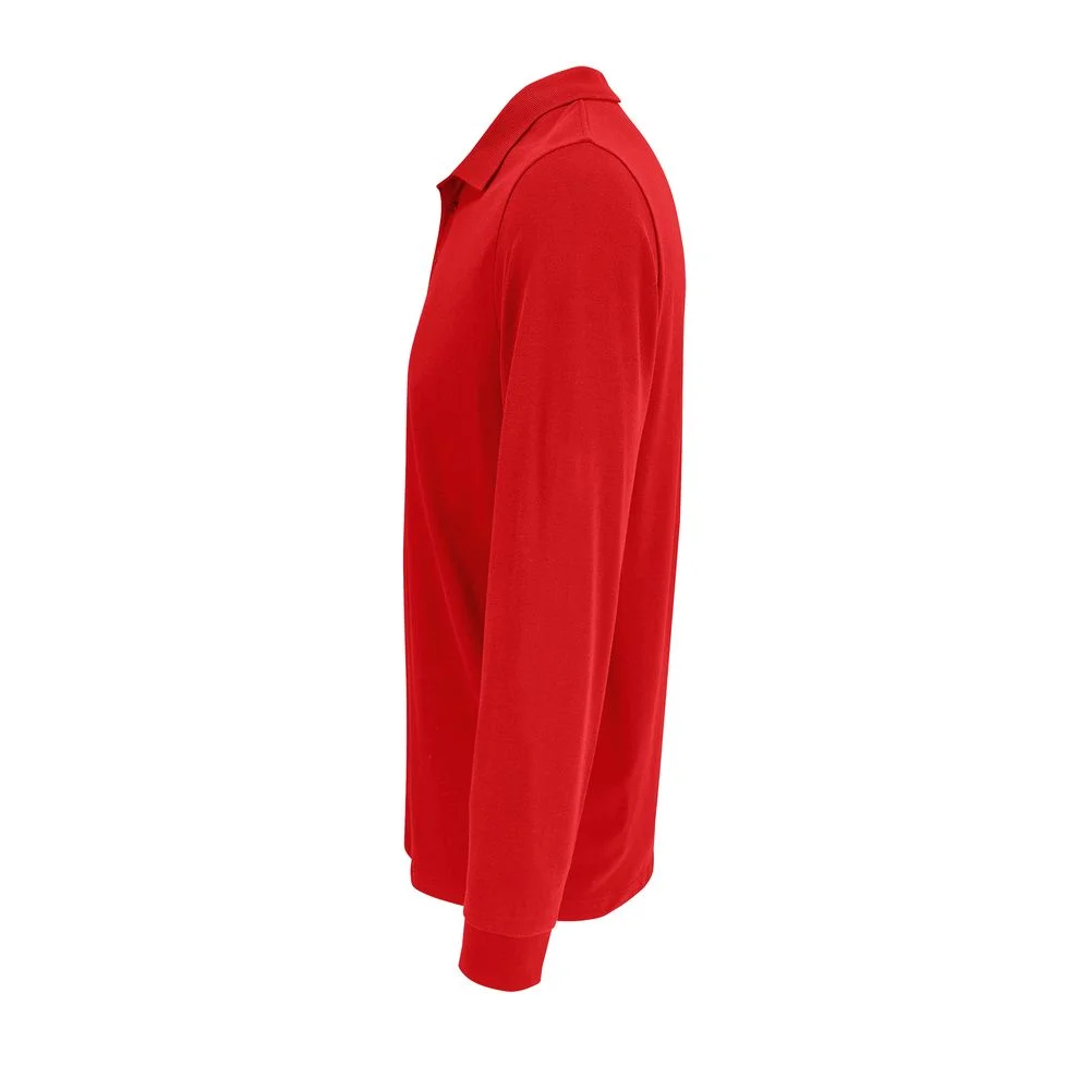 Рубашка поло с длинным рукавом Prime LSL красная размер XS - фото 2