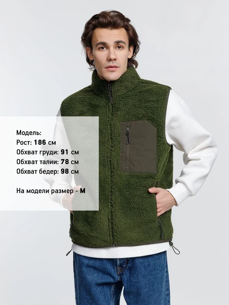 Жилет унисекс Fury BW хаки размер XS - фото 8