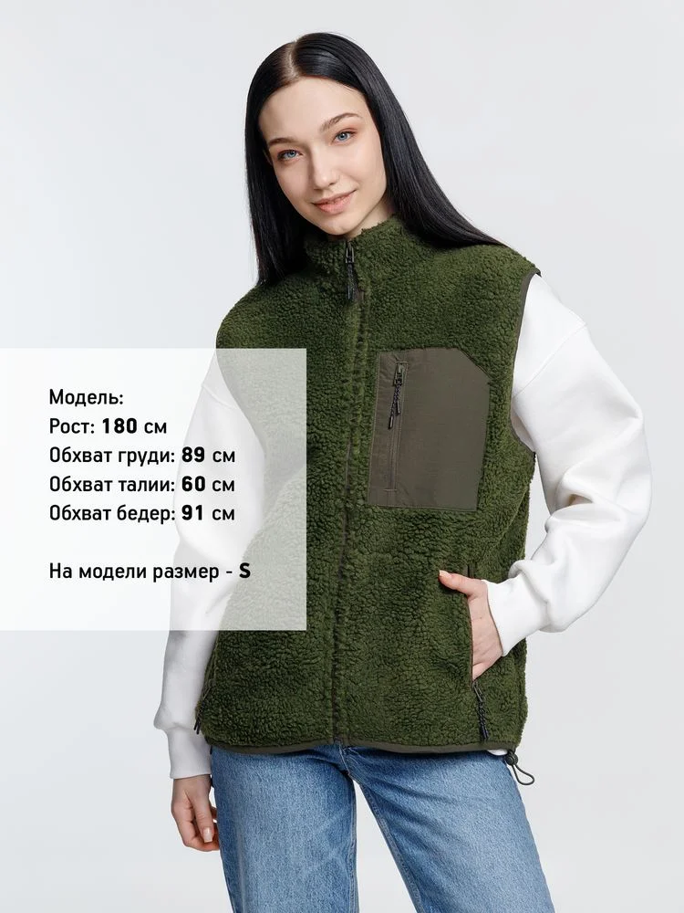 Жилет унисекс Fury BW хаки размер S - фото 4