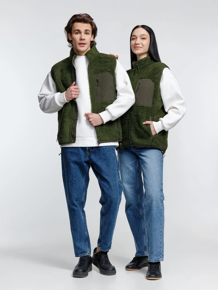 Жилет унисекс Fury BW, хаки, размер M - фото 12