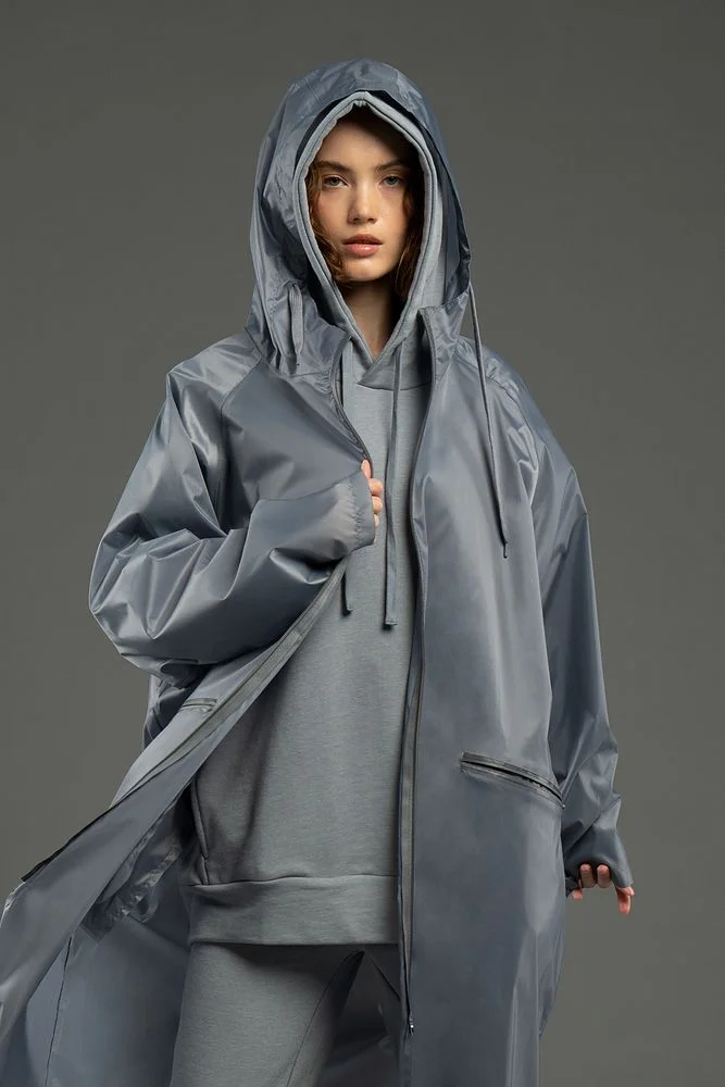 Дождевик R2, серый, размер XS/S - фото 7