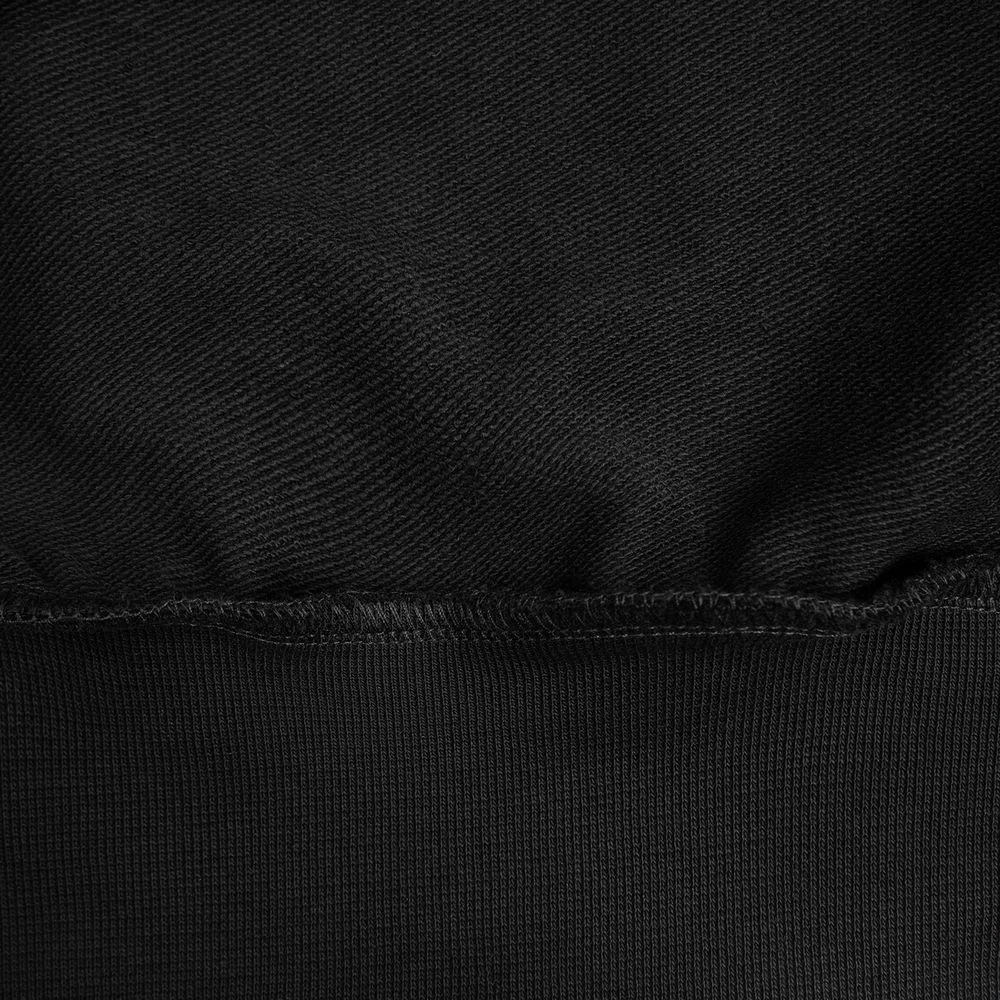Худи унисекс с карманом на груди Chest Pocket черное размер XS/S - фото 6