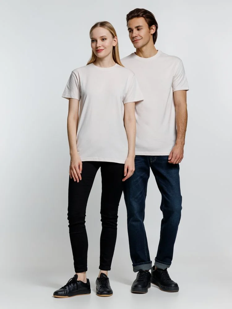 Футболка унисекс T-Bolka 160 молочно-белая размер 4XL - фото 11