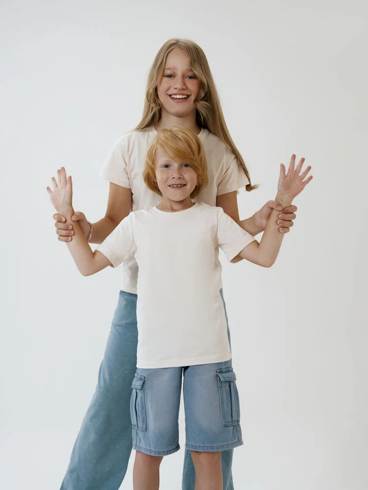 Футболка детская T-Bolka Kids молочно-белая 12 лет - фото 9