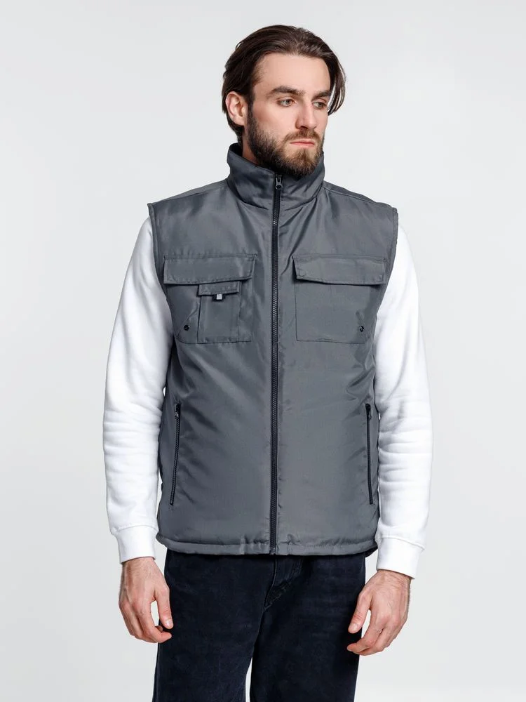 Жилет мужской Stokholm, серый, размер S - фото 6