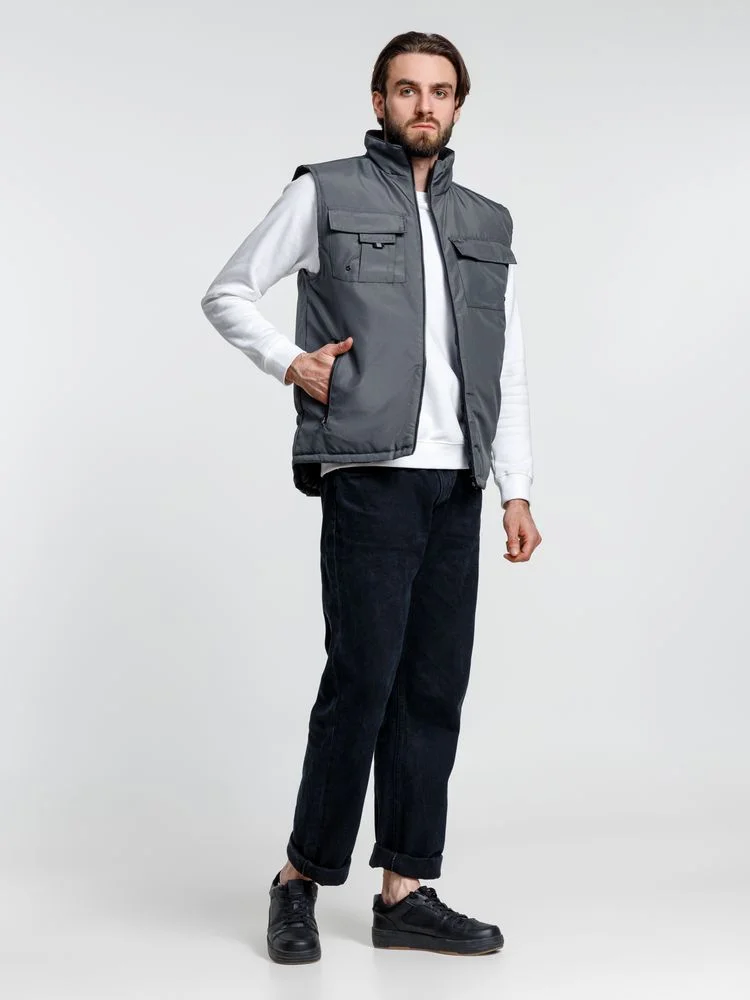 Жилет мужской Stokholm, серый, размер S - фото 9