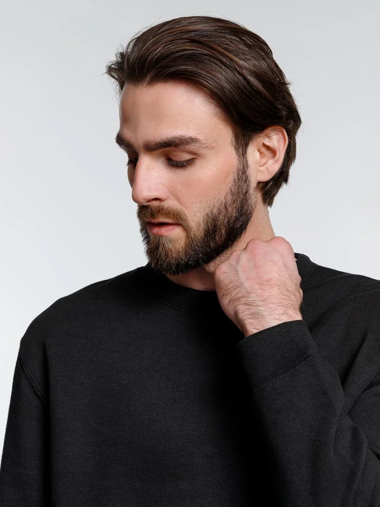 Свитшот унисекс Delta, черный, размер XL - фото 8