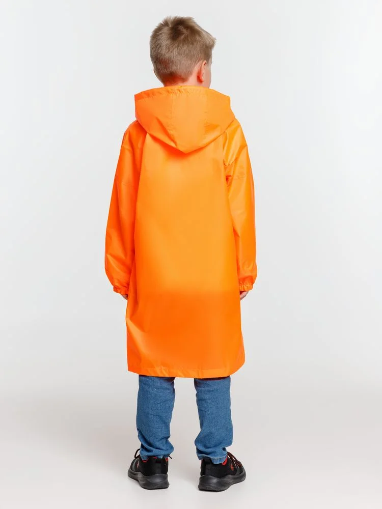 Дождевик детский Rainman Kids оранжевый неон 10-12 лет - фото 7