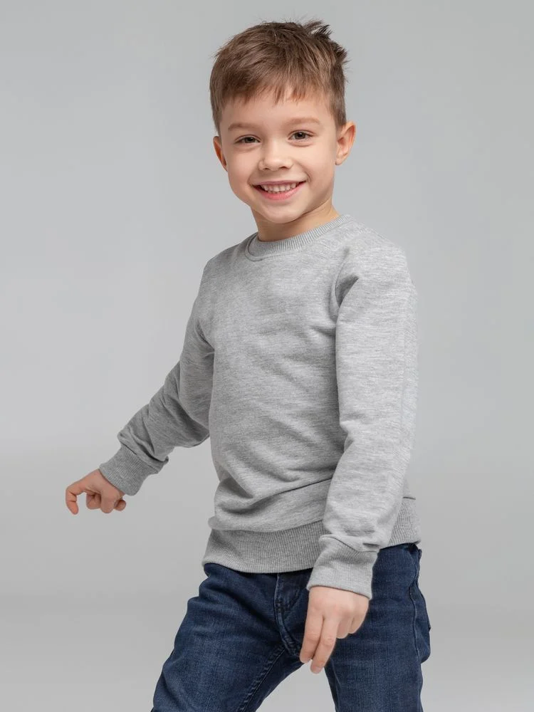 Свитшот Toima Kids 2.0 серый меланж 6 лет - фото 5