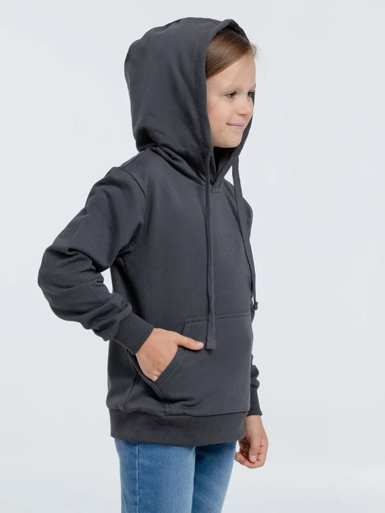 Худи детское Kirenga Kids 2.0 темно-серое графит 6 лет - фото 7