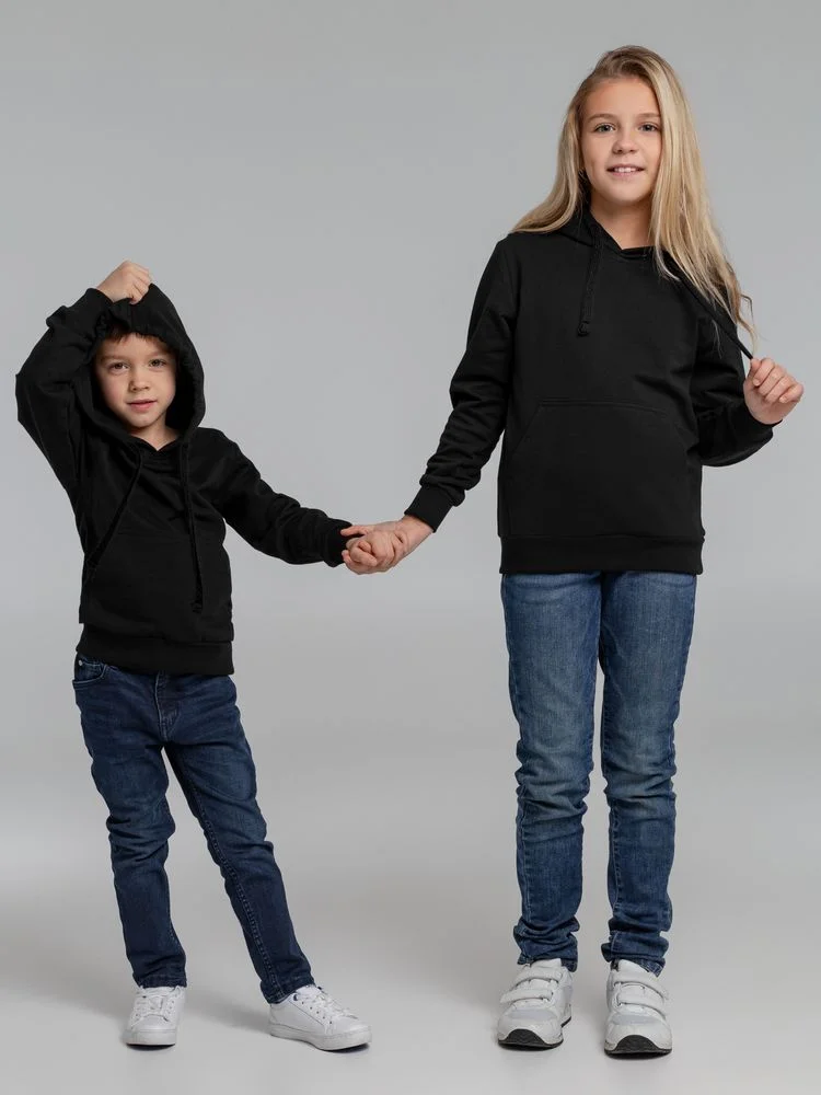 Худи детское Kirenga Kids 2.0 черное 8 лет - фото 10