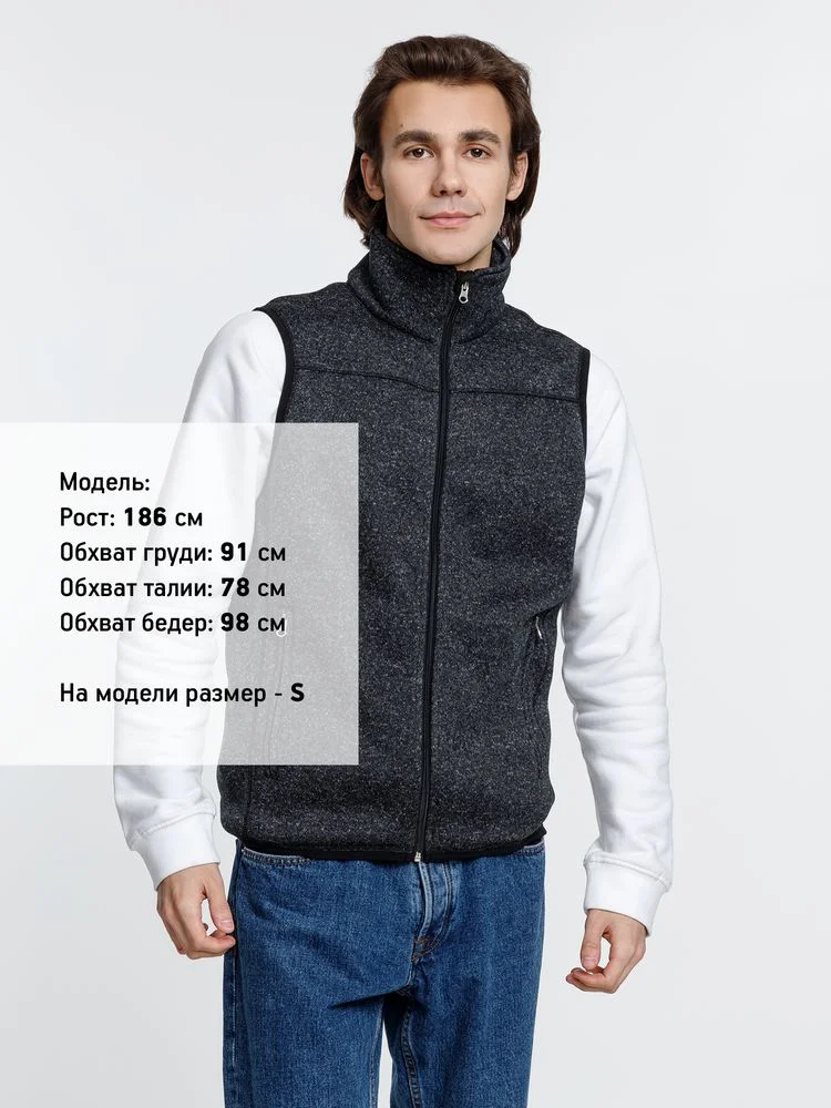 Жилет унисекс Gotland черный размер L - фото 6