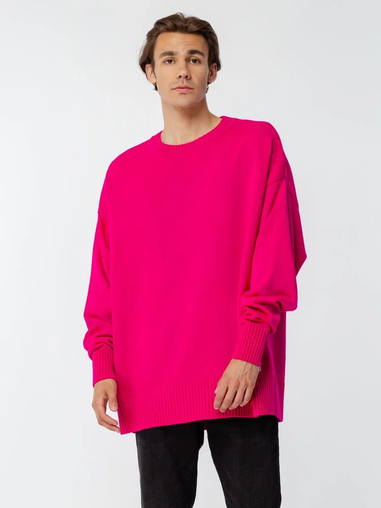 Джемпер оверсайз унисекс Stated в сумке, розовый, размер L/XL - фото 12