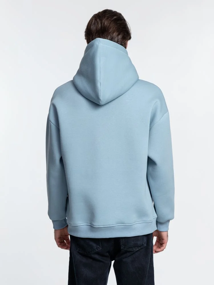 Худи Kulonga Oversize серо-голубое размер ХS/S XS/S - фото 11