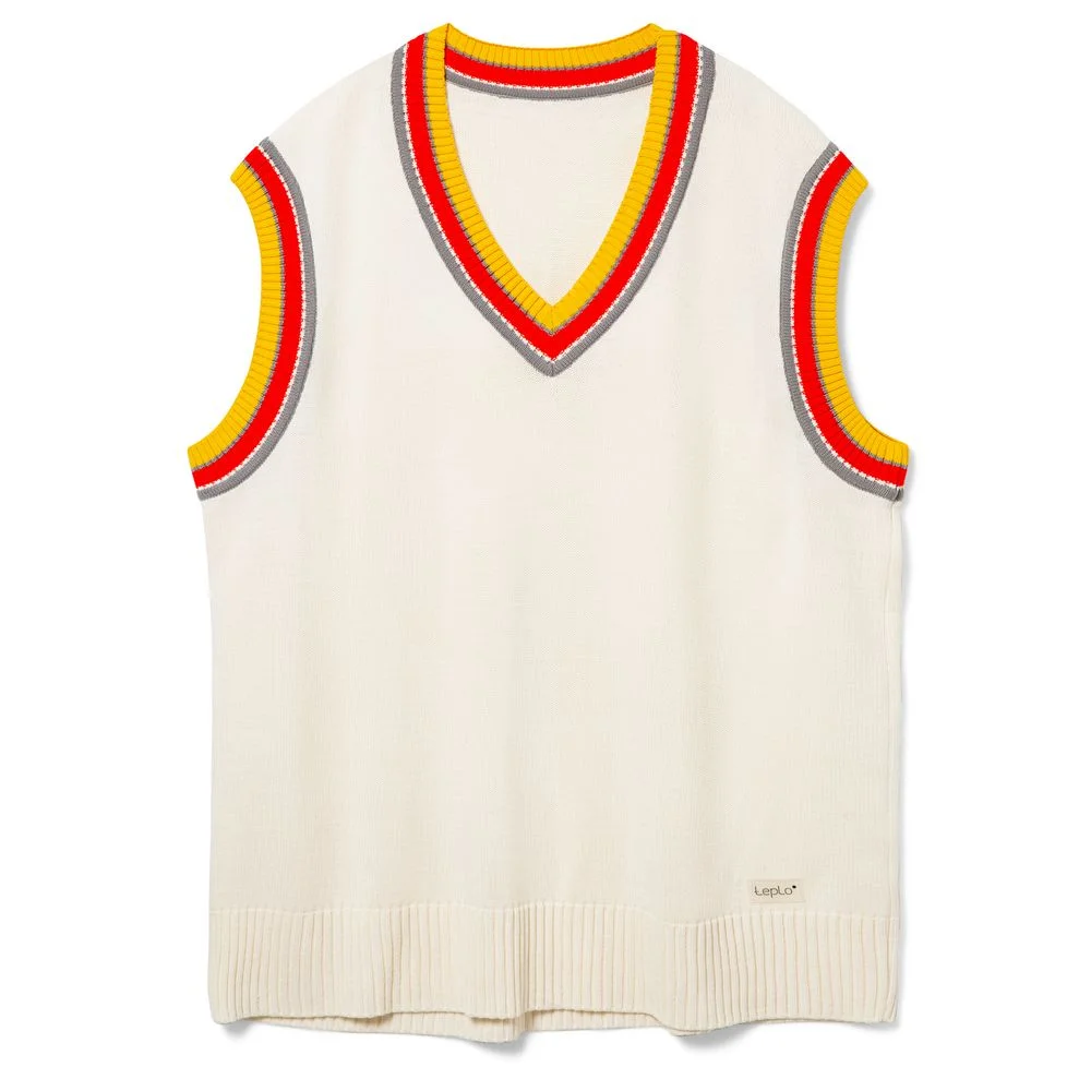 Жилет оверсайз унисекс Cornell в сумке молочно-белый размер L/XL