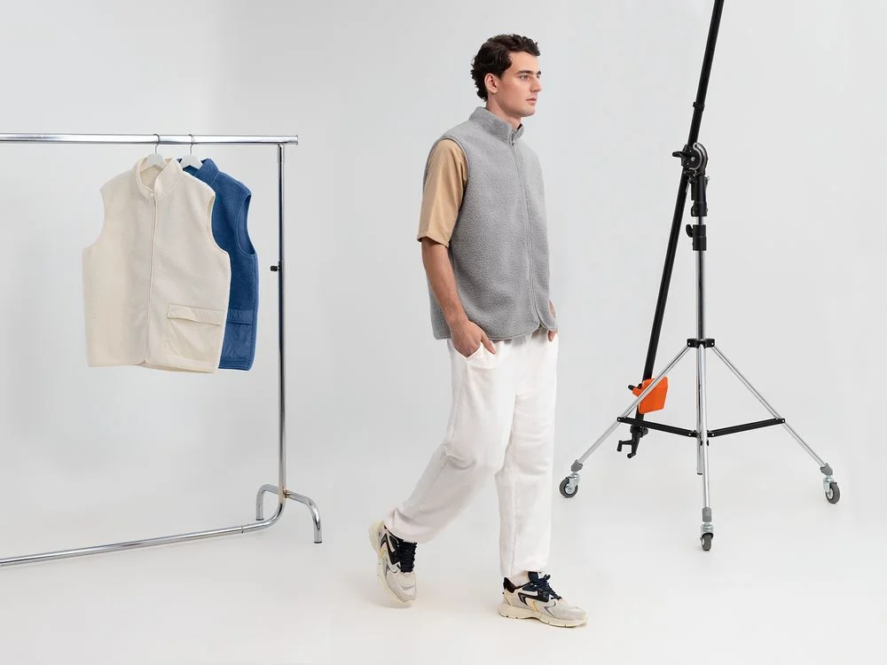 Жилет унисекс Oblako светло-серый размер ХS/S XS/S - фото 8