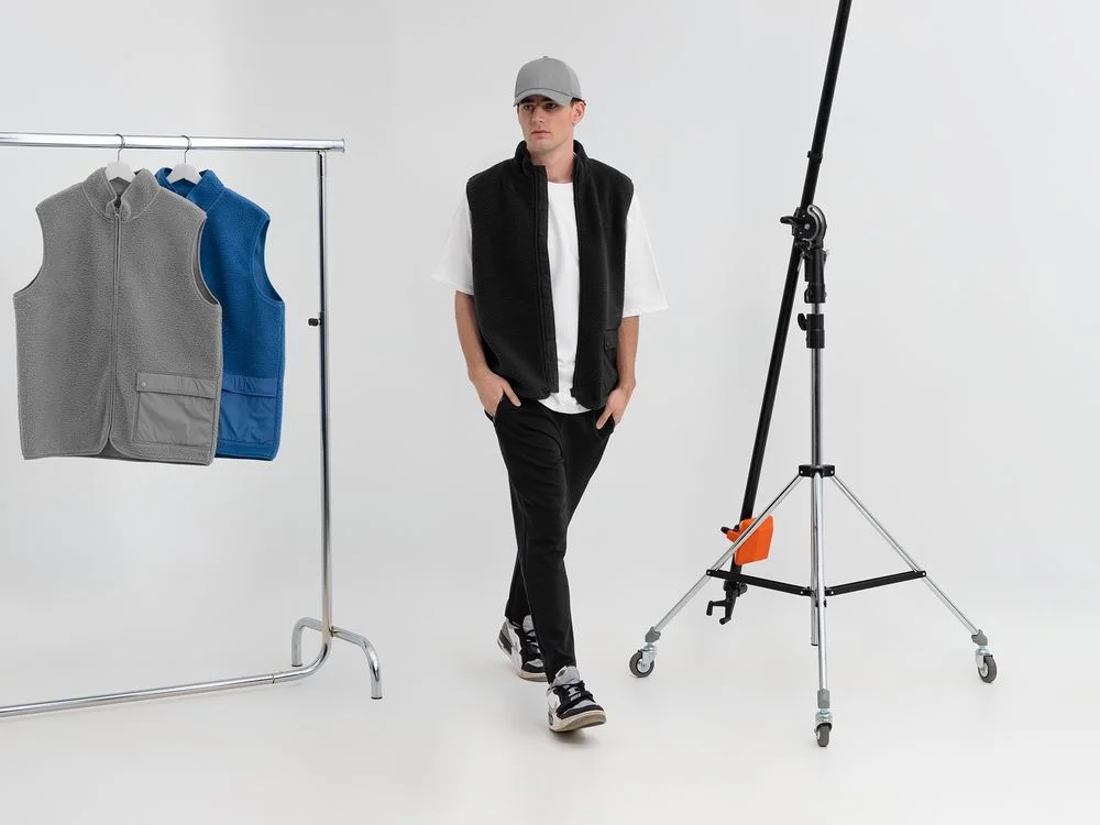 Жилет унисекс Oblako черный размер ХS/S XS/S - фото 9