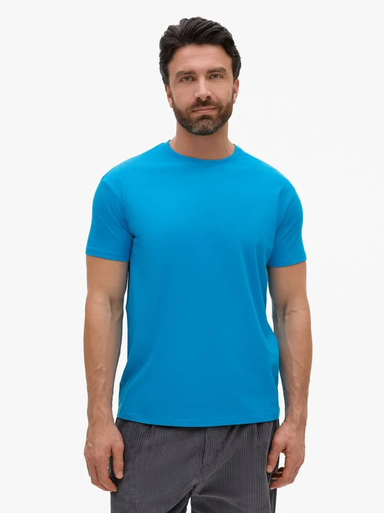 Футболка Imperial 190, ярко-бирюзовая, размер 3XL - фото 4