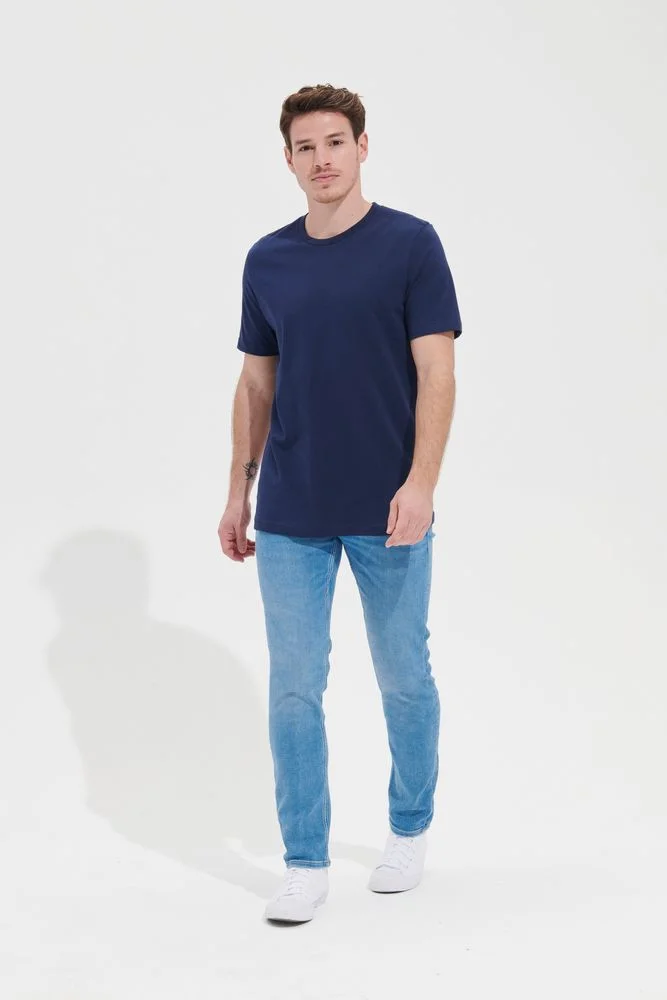 Футболка унисекс Tuner темно-синяя размер XL - фото 4