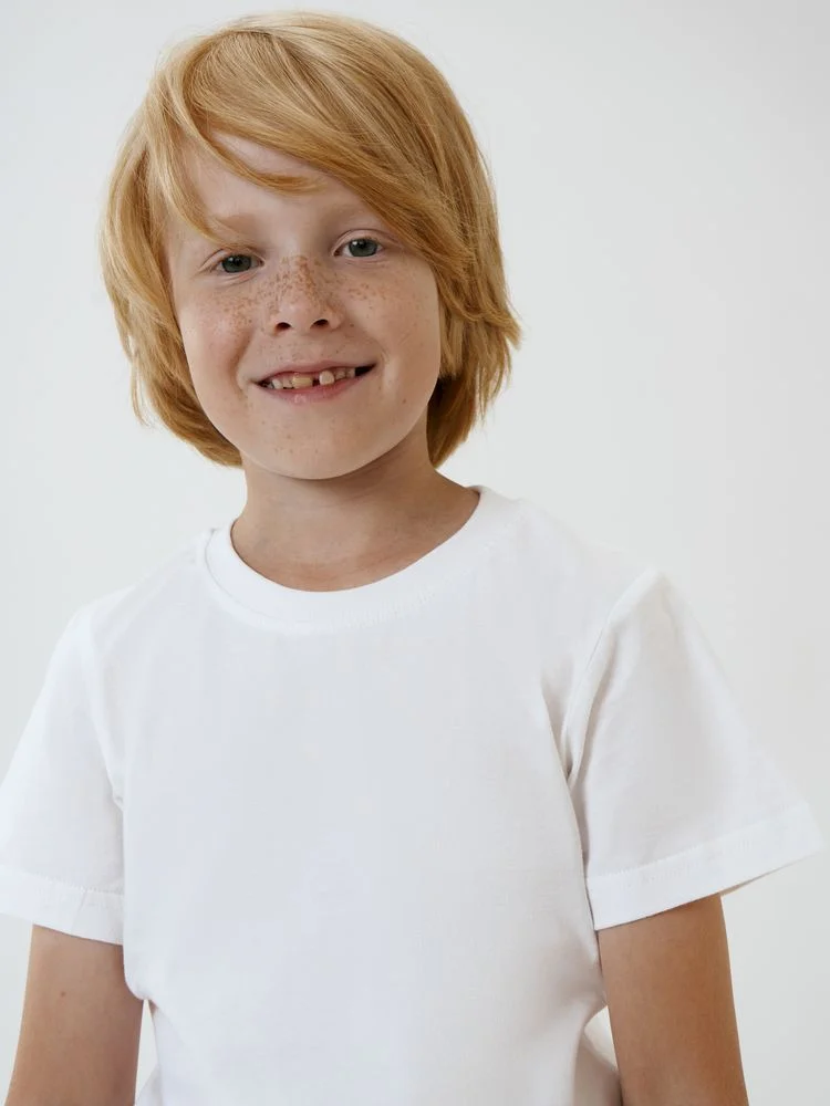 Футболка детская T-Bolka Kids белая белоснежная 12 лет - фото 7