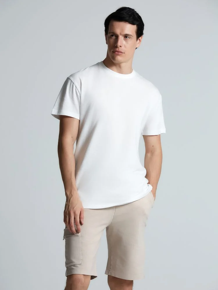 Футболка унисекс T-Bolka 140 белая белоснежная размер XL - фото 9