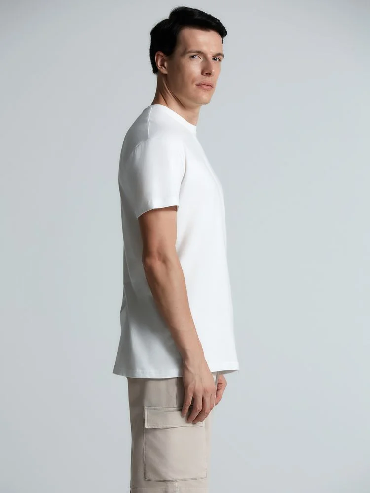 Футболка унисекс T-Bolka 140 белая белоснежная размер 5XL - фото 11