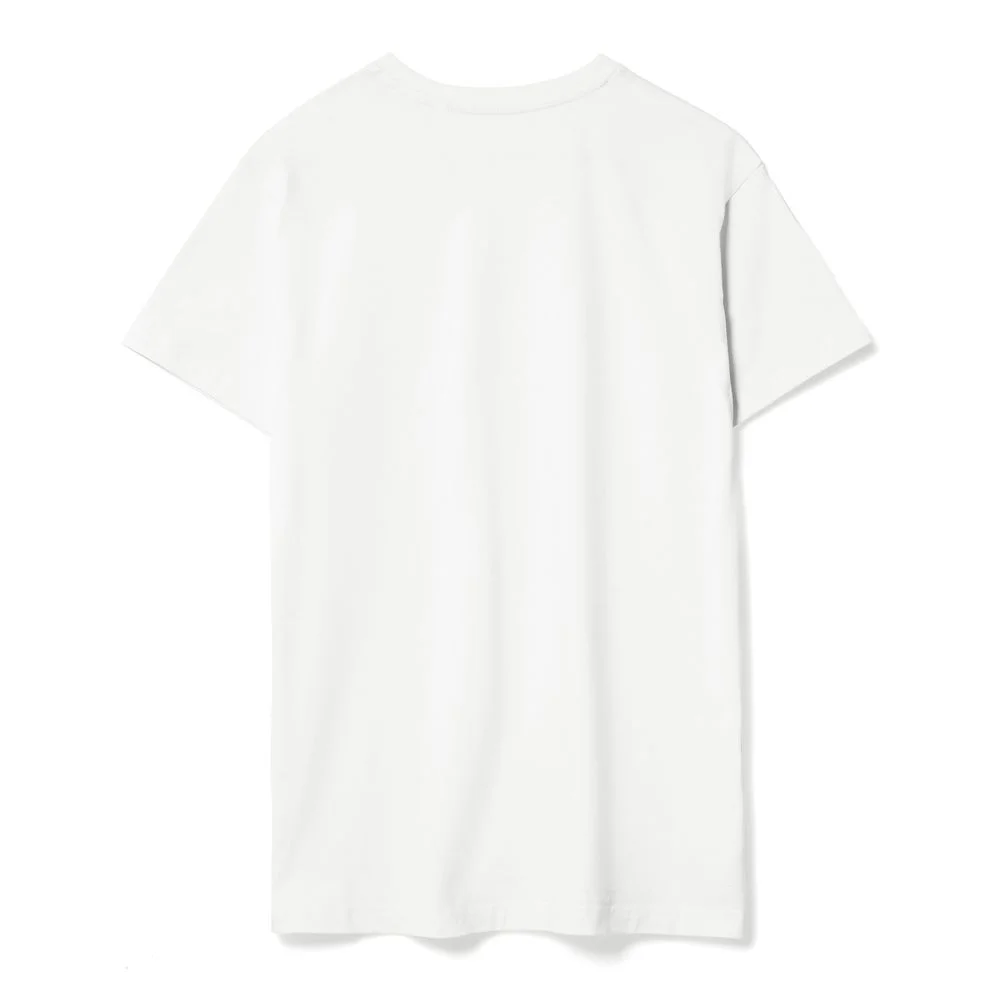 Футболка унисекс T-Bolka 160 белая белоснежная размер XS - фото 2