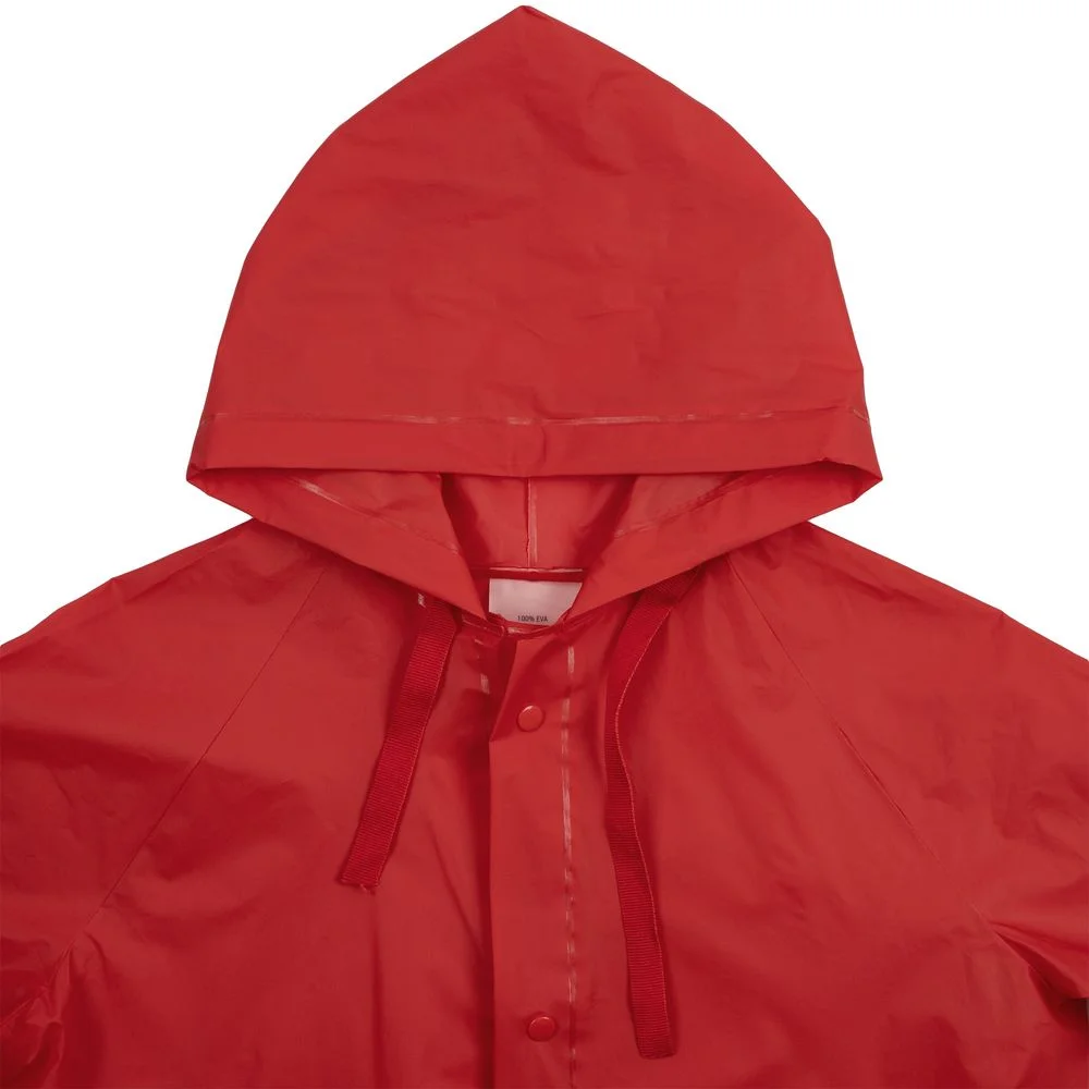 Дождевик детский RainDrop Kids красный 10 лет рост 130-140 - фото 3