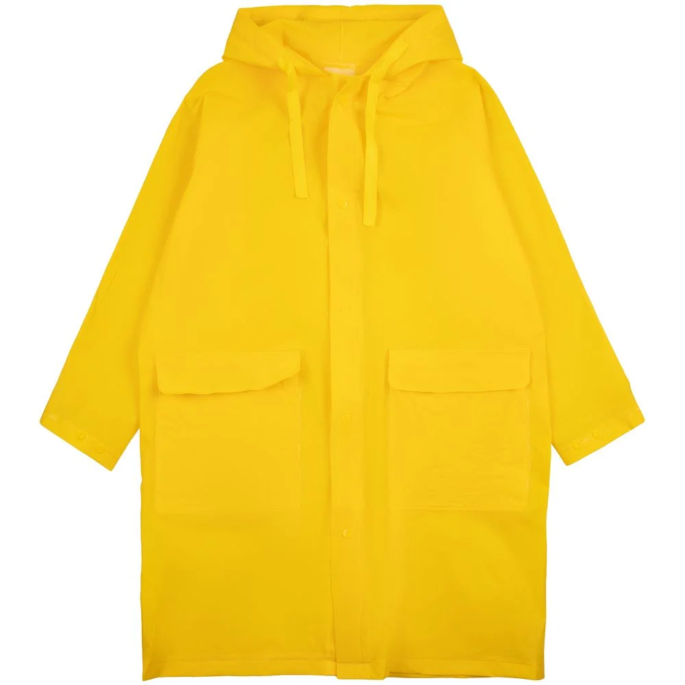 Дождевик детский RainDrop Kids желтый 12 лет рост 142-152 - фото 1