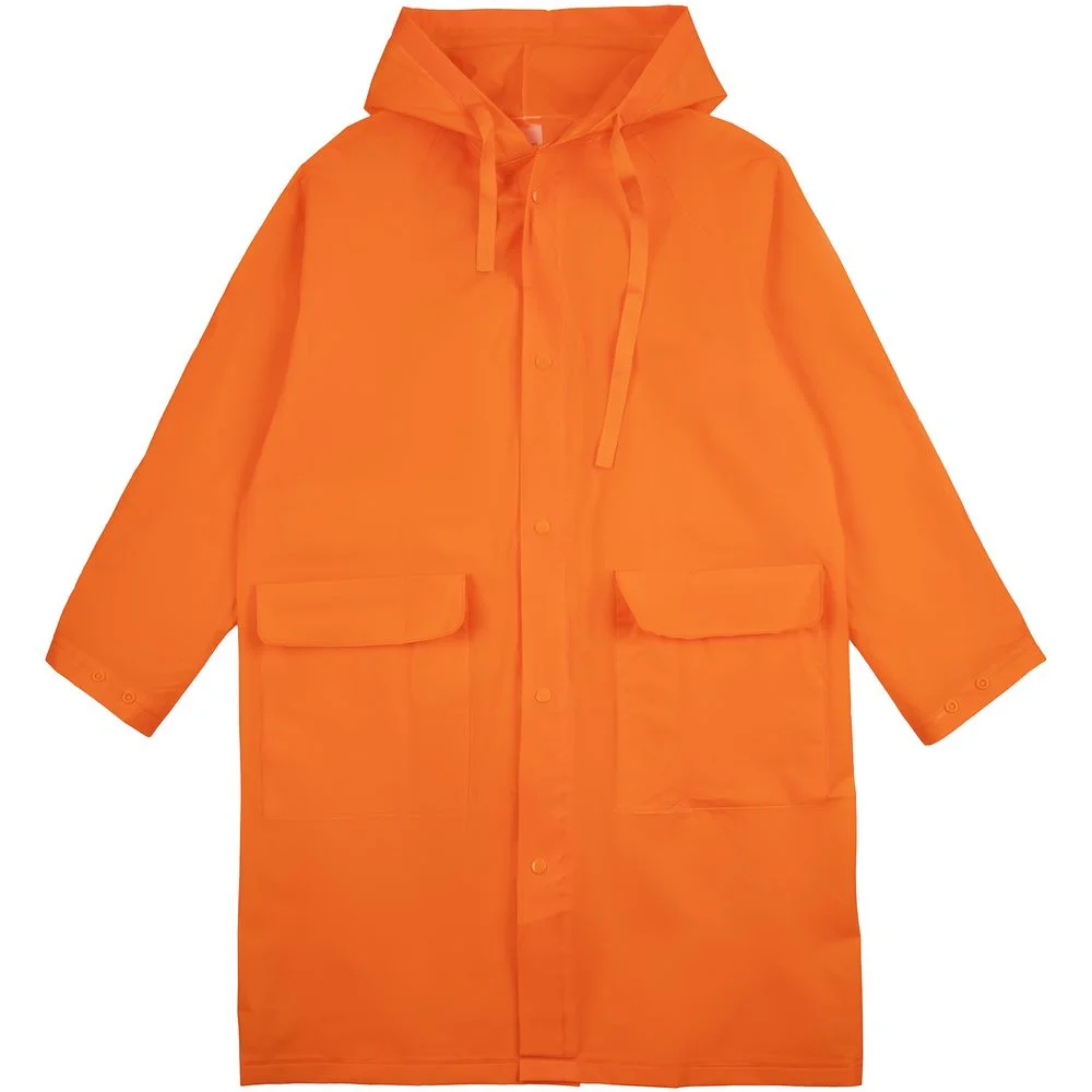 Дождевик детский RainDrop Kids оранжевый 8 лет рост 118-128 - фото 1