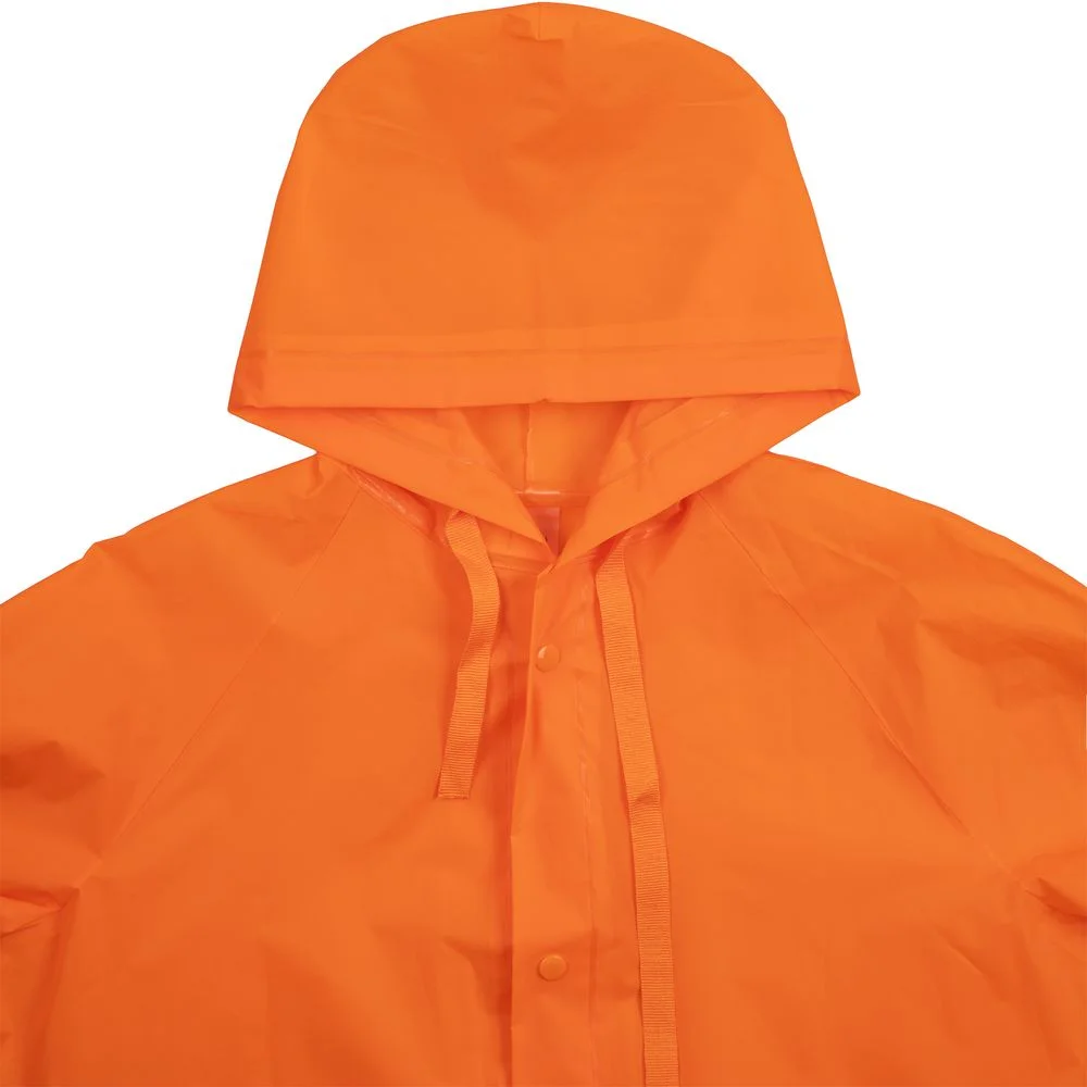 Дождевик детский RainDrop Kids оранжевый 10 лет рост 130-140 - фото 3
