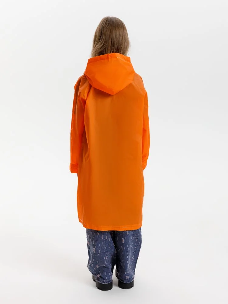 Дождевик детский RainDrop Kids оранжевый 12 лет рост 142-152 - фото 16