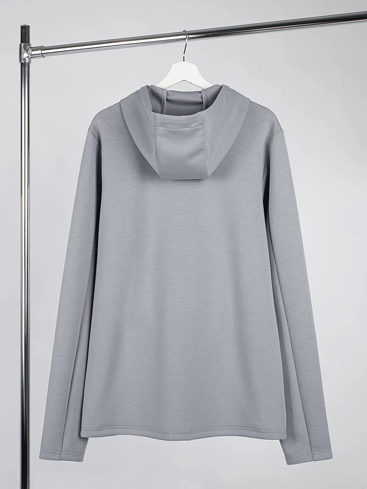 Худи унисекс Begi серое размер L - фото 2