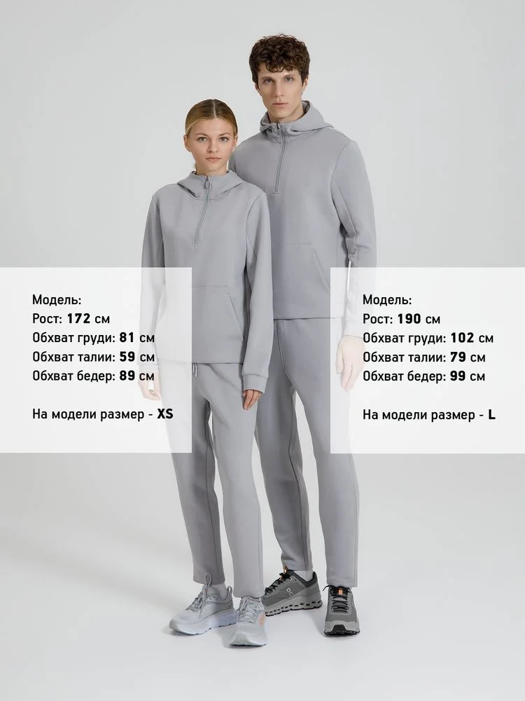 Джоггеры Lovi серые размер M - фото 14