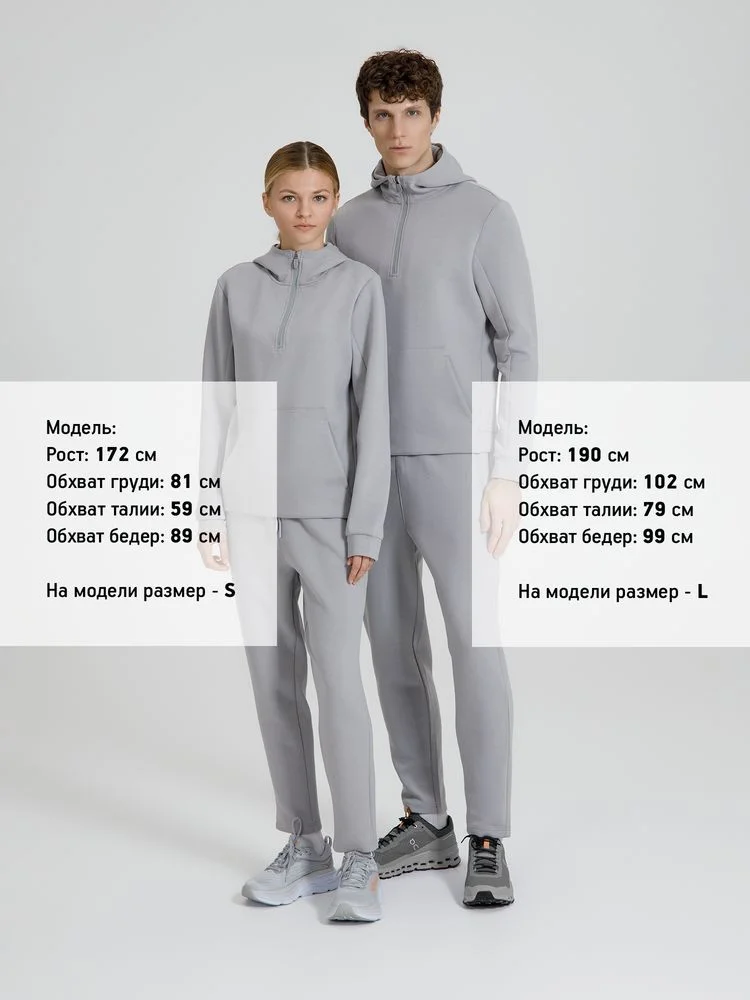 Анорак унисекс Lovi серый размер L - фото 13