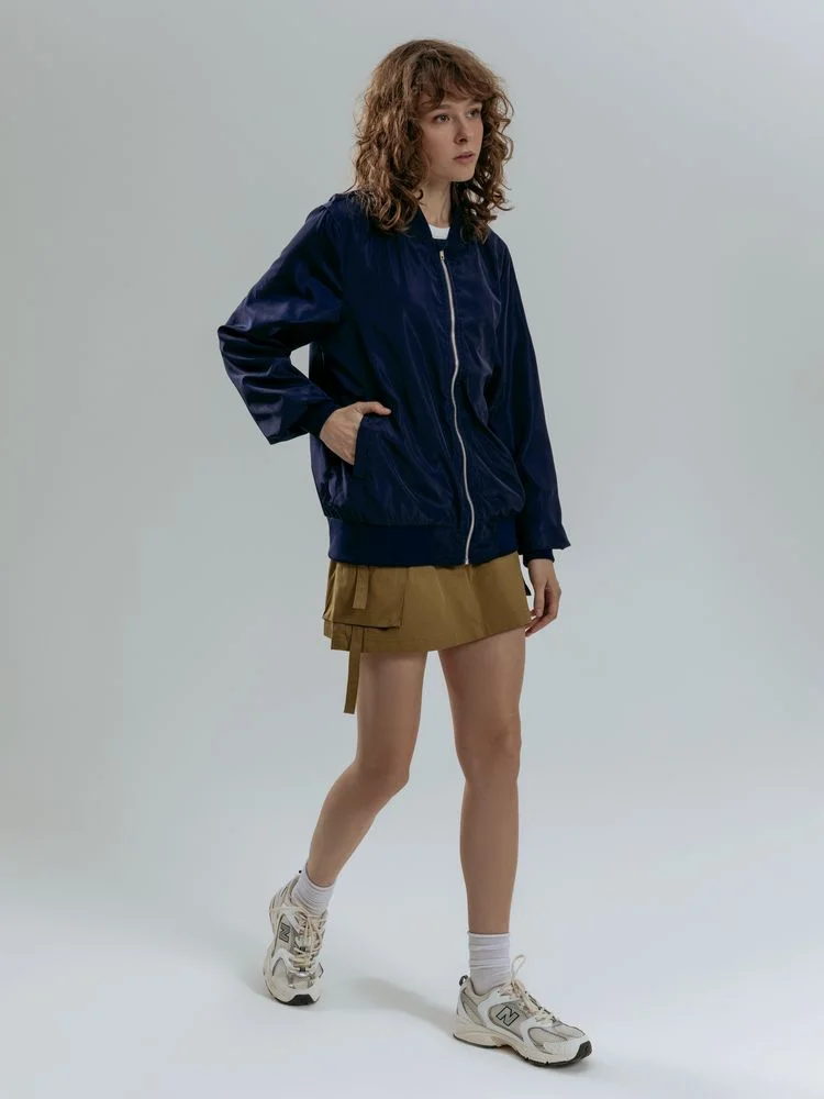 Бомбер Wigton темно-синий размер M - фото 14