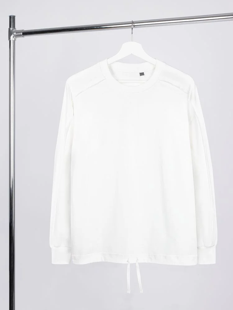 Свитшот унисекс Vozduh, молочно-белый, размер M/L