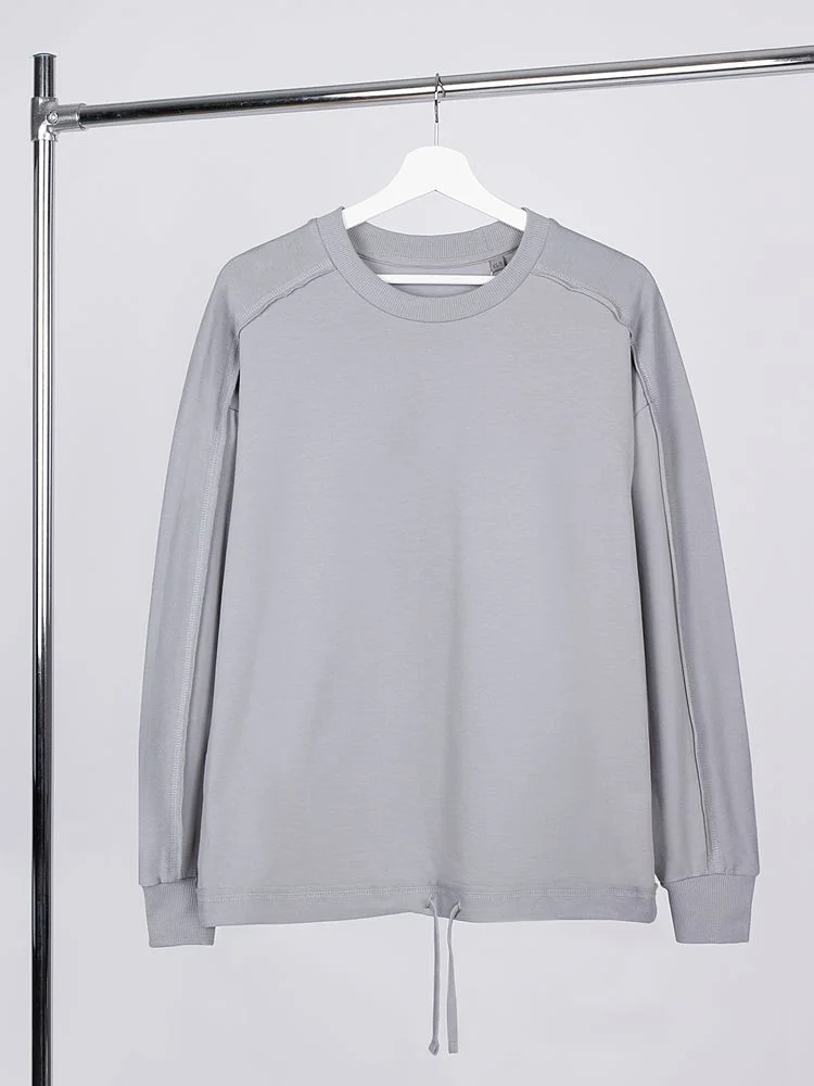 Свитшот унисекс Vozduh светло-серый размер XS/S