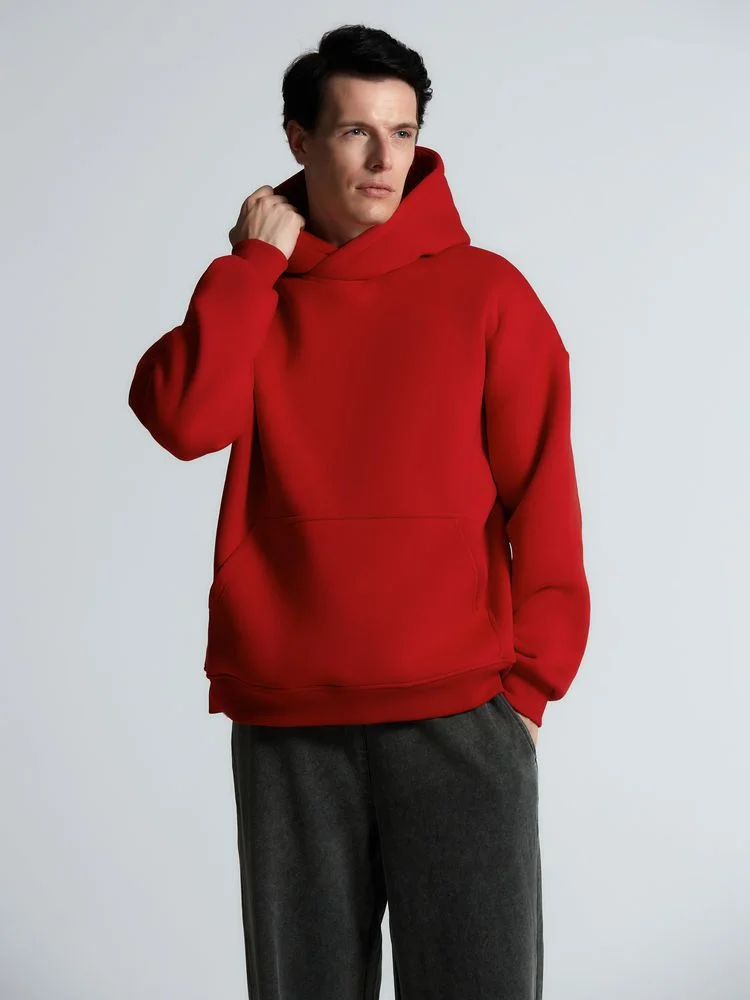 Худи Kulonga Oversize, красное, размер ХS/S, XS/S - фото 11