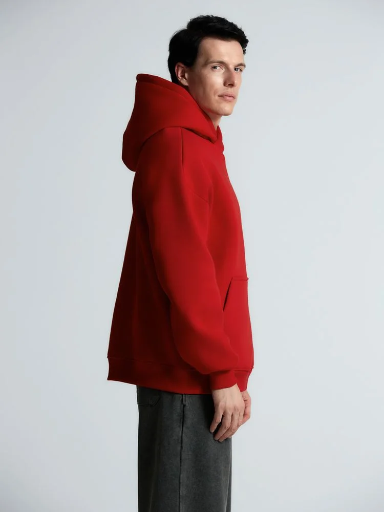 Худи Kulonga Oversize, красное, размер ХS/S, XS/S - фото 12