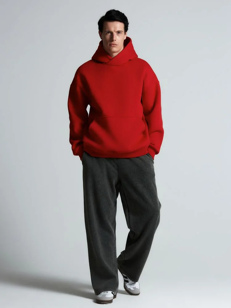 Худи Kulonga Oversize, красное, размер ХS/S, XS/S - фото 13