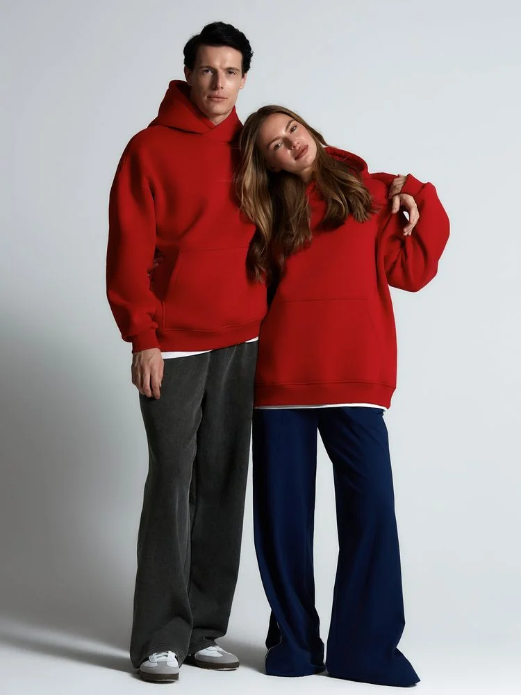 Худи Kulonga Oversize, красное, размер ХS/S, XS/S - фото 15